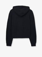 DUNST Men's Unisex Wool Blend Hooded Cardigan Black, view 2