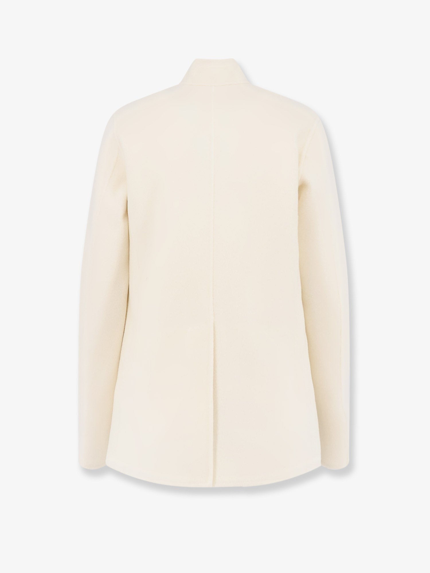 ASPESI Women's Unlined Wool Coat White