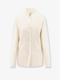 ASPESI Women's Unlined Wool Coat White