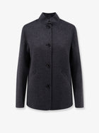 ASPESI Women's Unlined Wool Jacket Grey