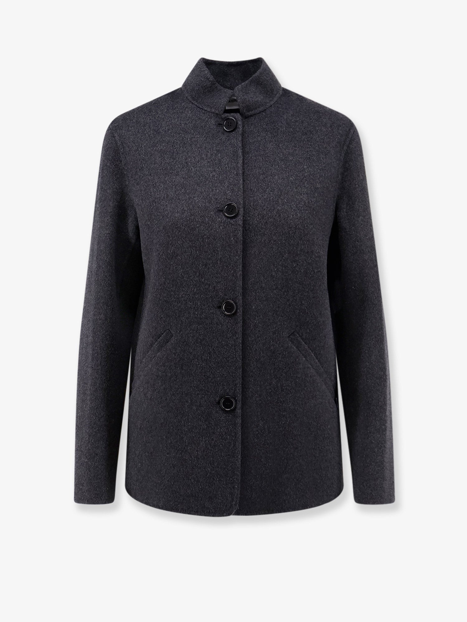 ASPESI Women's Unlined Wool Jacket Grey