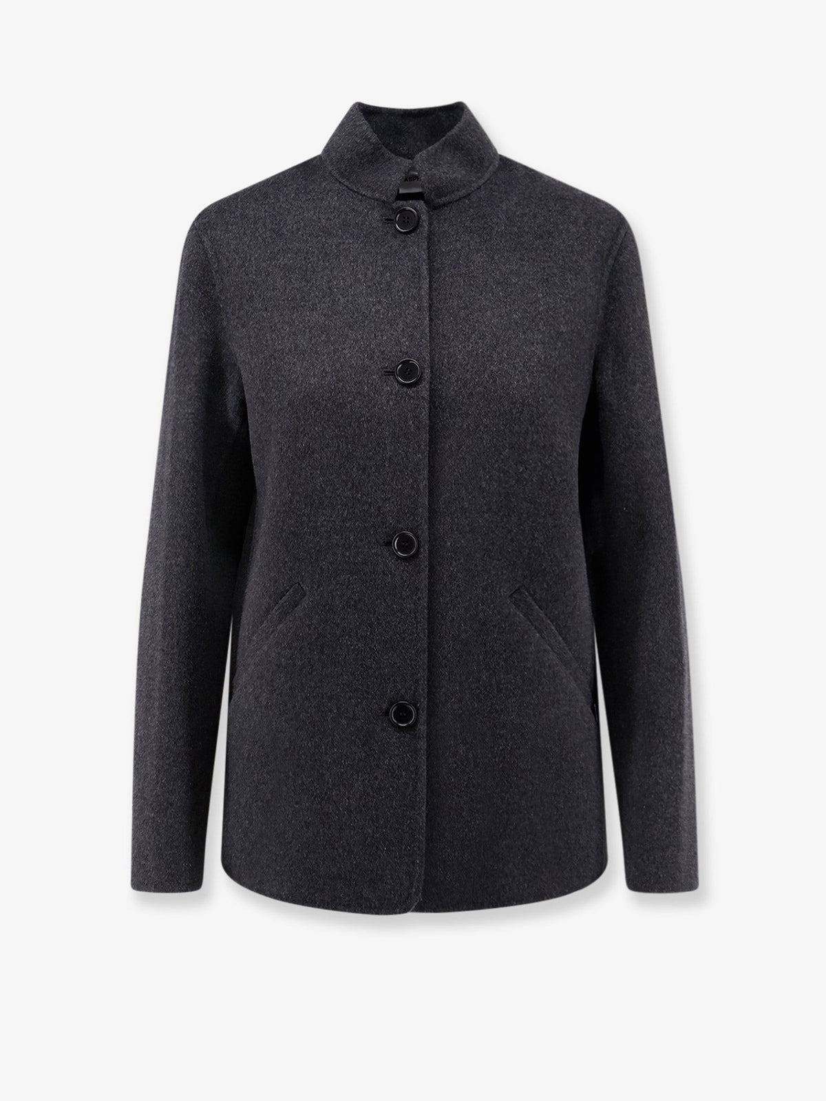 ASPESI Women's Unlined Wool Jacket Grey