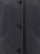 ASPESI Women's Unlined Wool Jacket Grey, view 3
