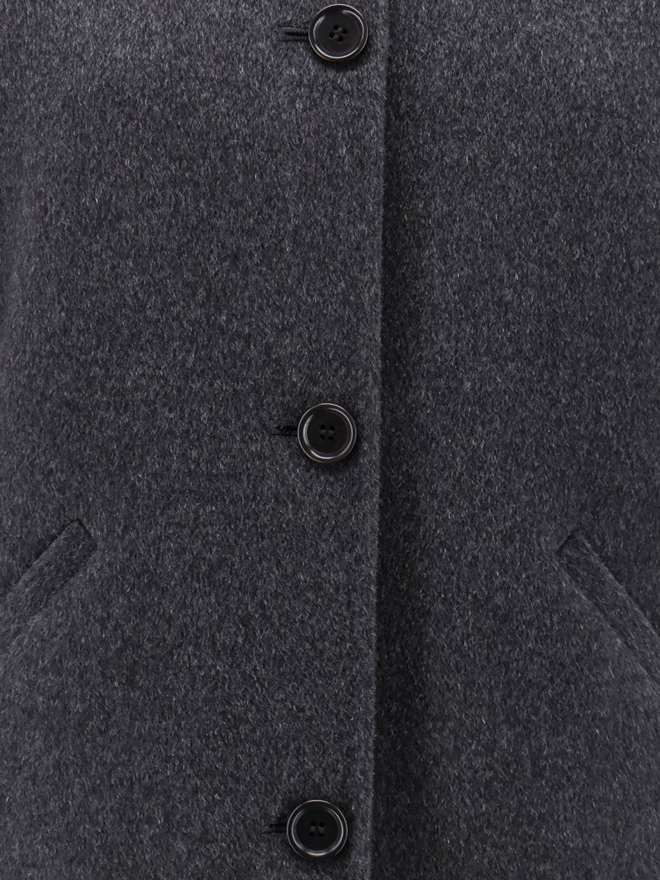 ASPESI Women's Unlined Wool Jacket Grey