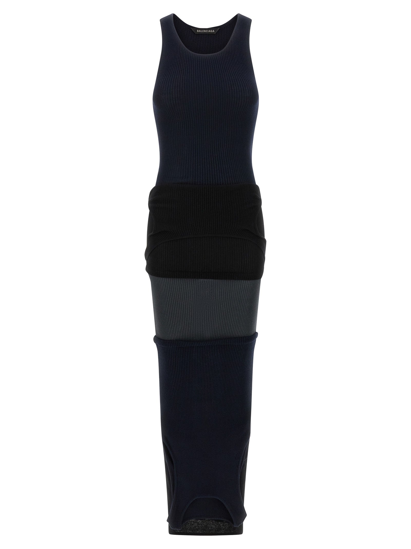 Balenciaga Upside Down Dress Black
