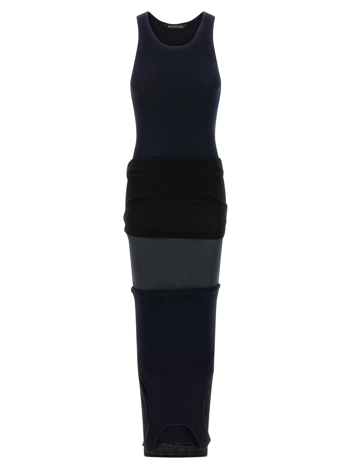 Balenciaga Upside Down Dress Black