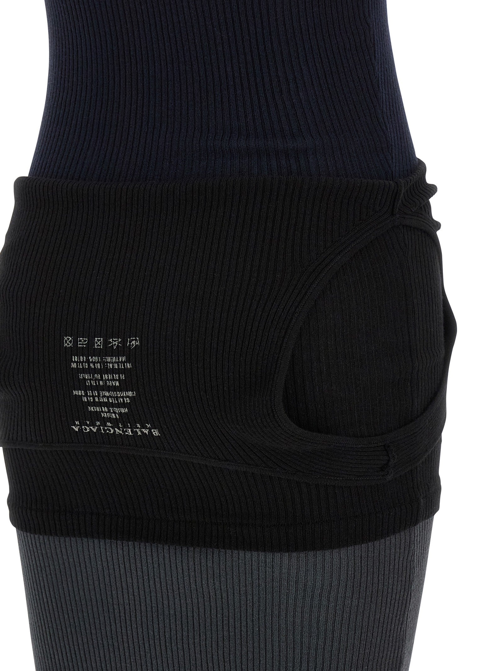 Balenciaga Upside Down Dress Black