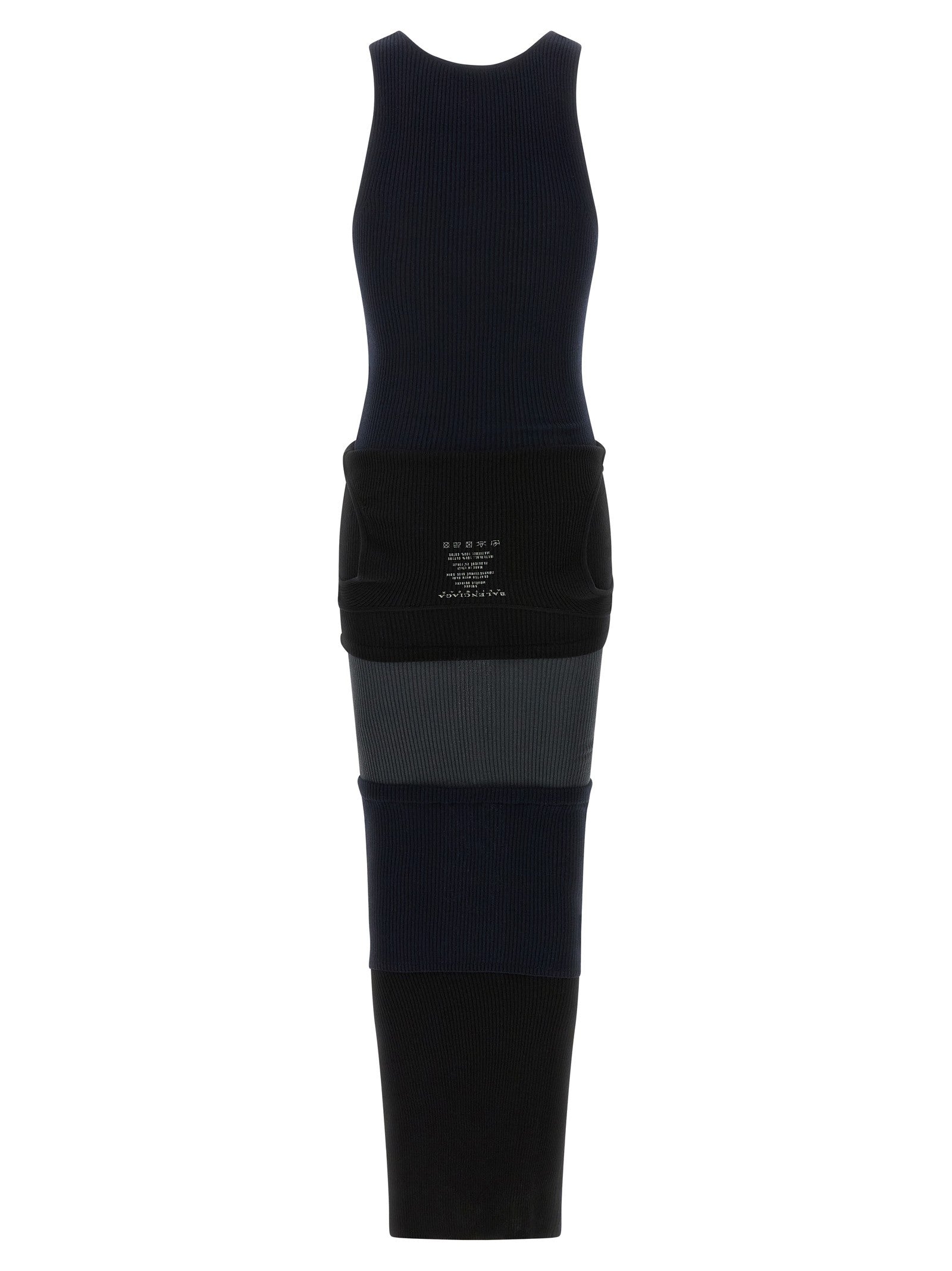 Balenciaga Upside Down Dress Black