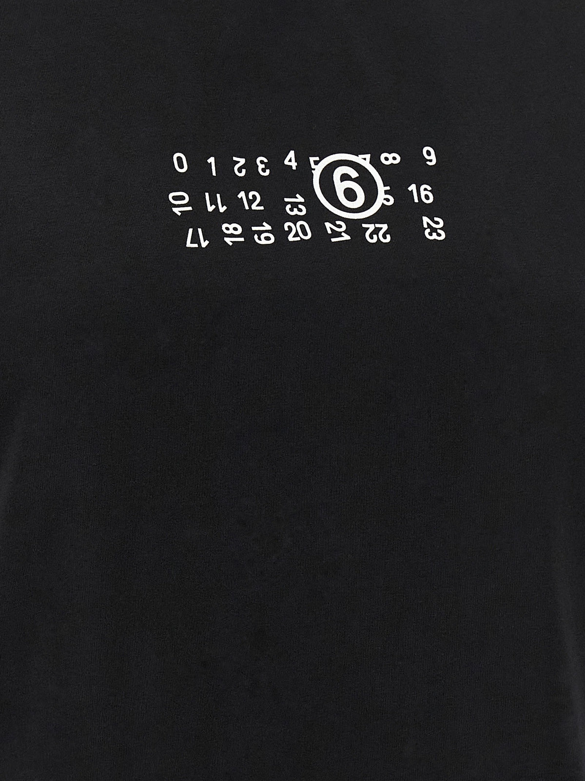 MM6 Maison Margiela Upside Down Print Shirt Black