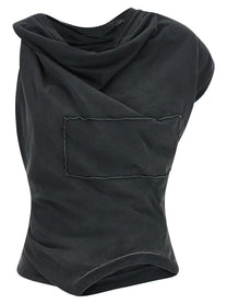 Maison Margiela Upside Down Top Grey