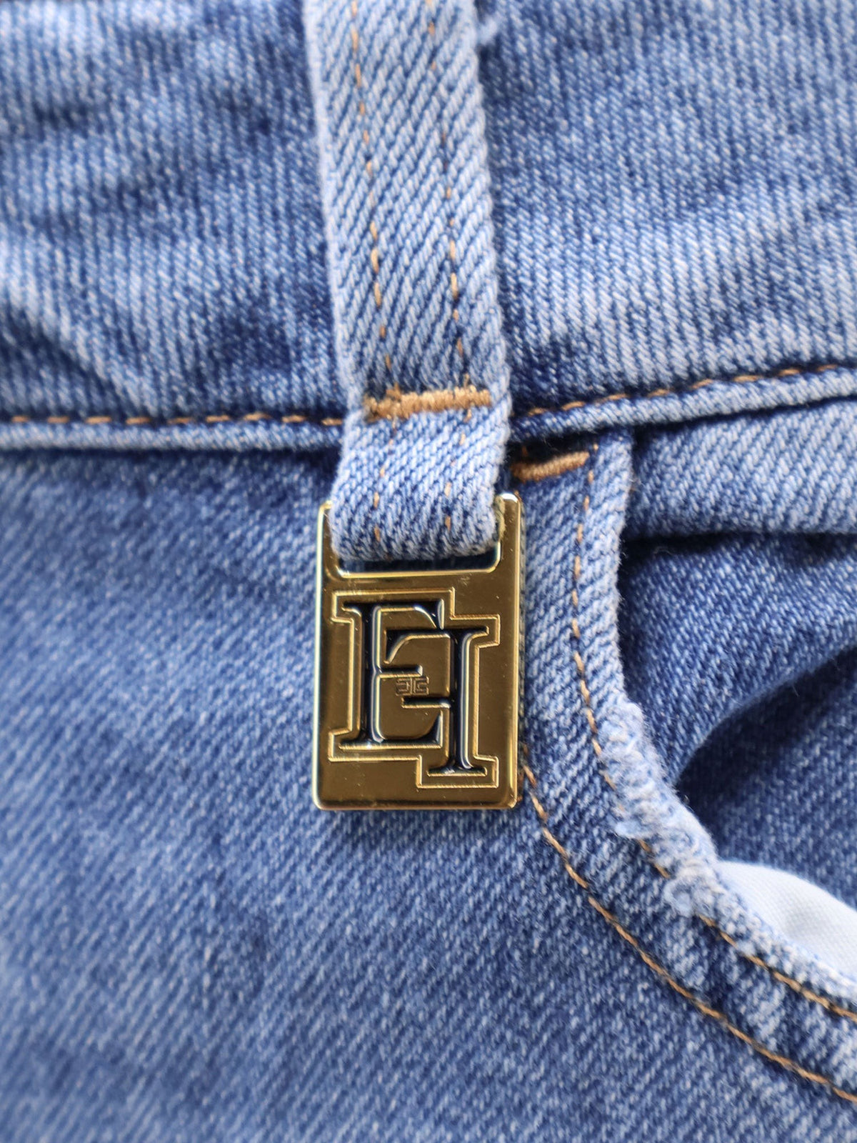 Elisabetta Franchi Women's Urban Cotton Jeans Blue