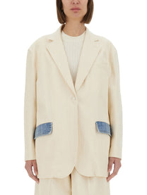 Moschino Jeans Women's Urban Jacket White
