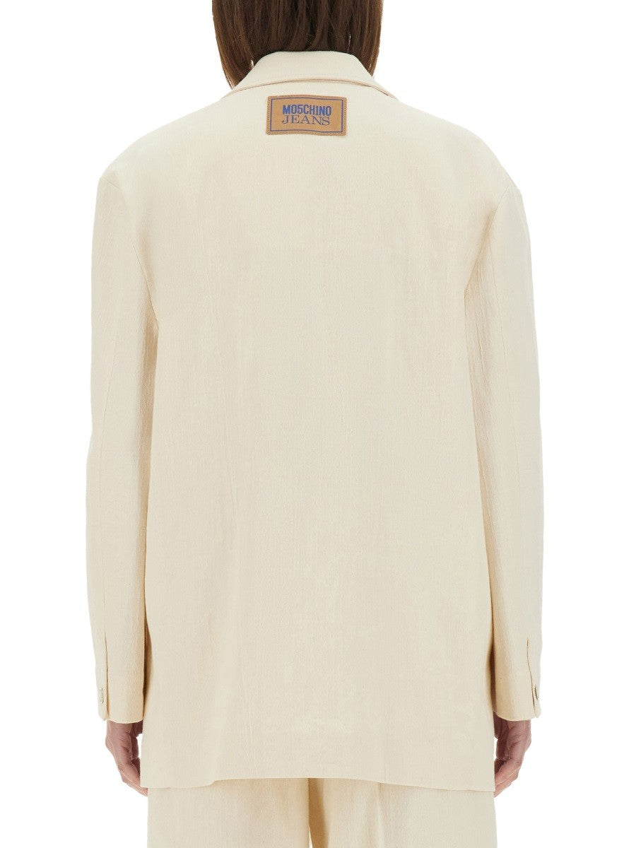 Moschino Jeans Women's Urban Jacket White