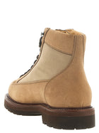 Brunello Cucinelli Urban Outdoor Ankle Boots Beige, view 3