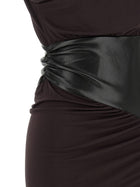 The Andamane Ursula Dress Red, view 4