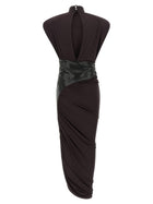 The Andamane Ursula Dress Red, view 2
