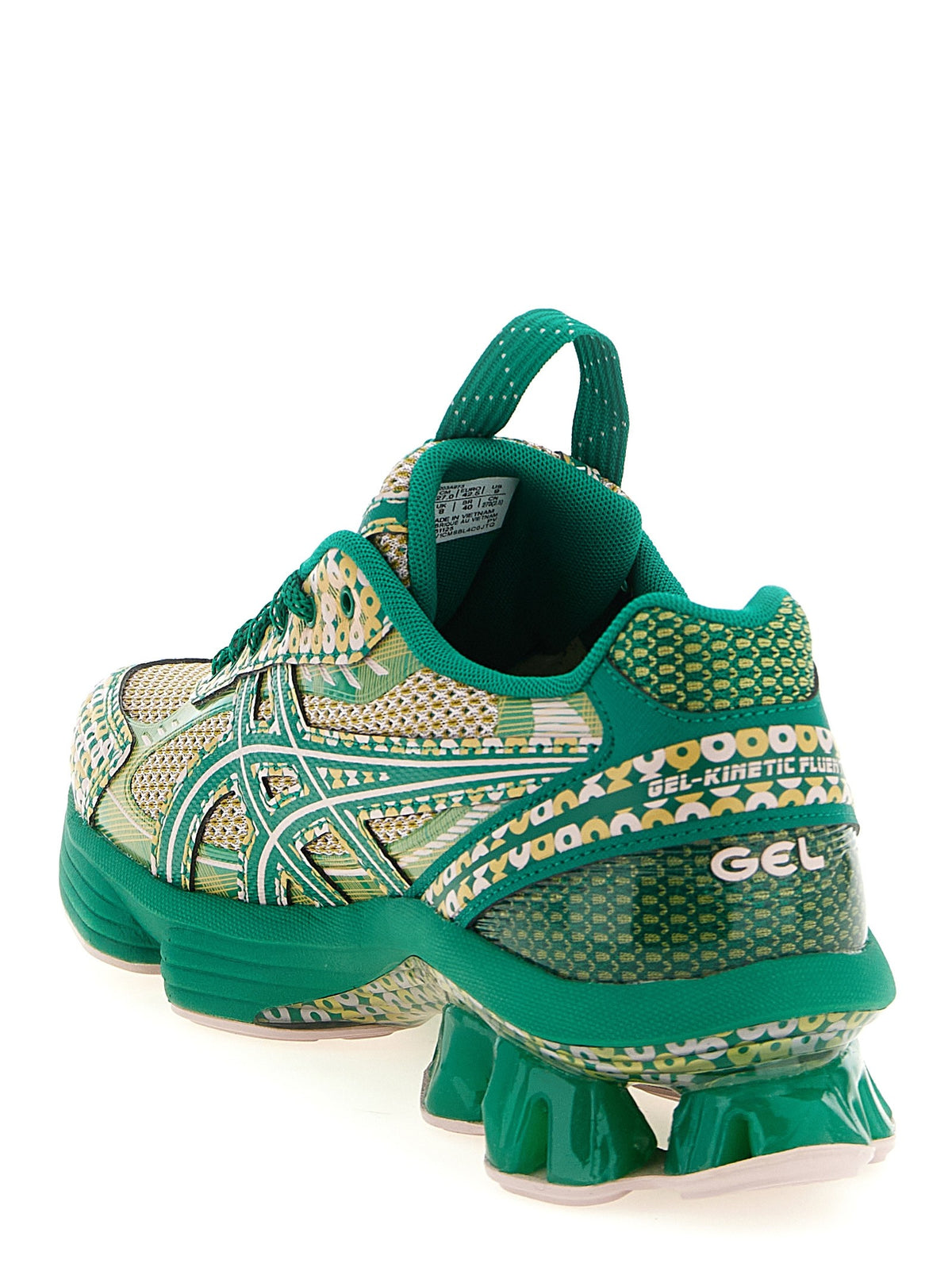 ASICS Gel Kinetic Fluent Sneakers Green, view 3