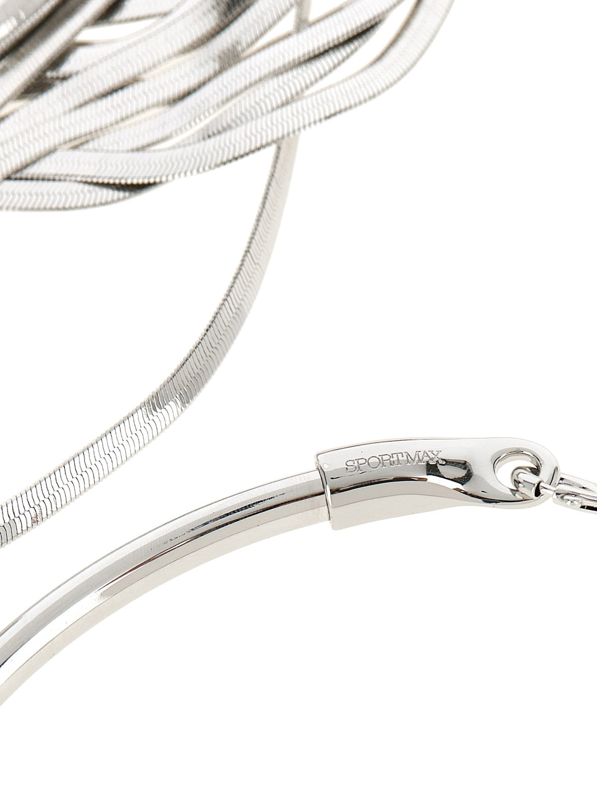 Sportmax Uscio Necklace Silver, view 2