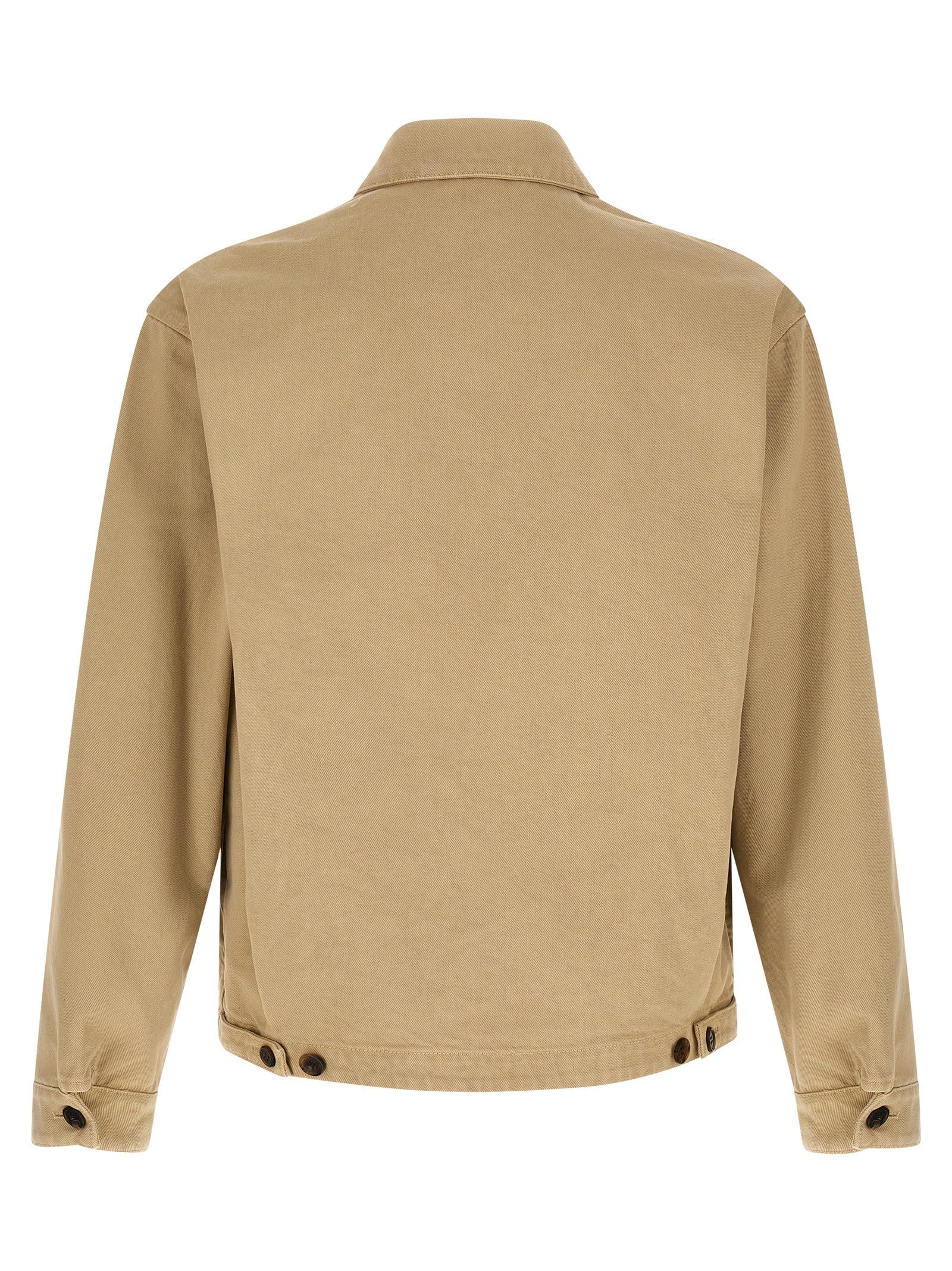 PRADA Used Denim Jacket Beige