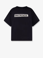 Balenciaga Women's Used Effect Cotton Shirt Black, view 2