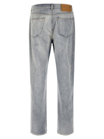 MM6 Maison Margiela Used Effect Jeans Blue, view 2