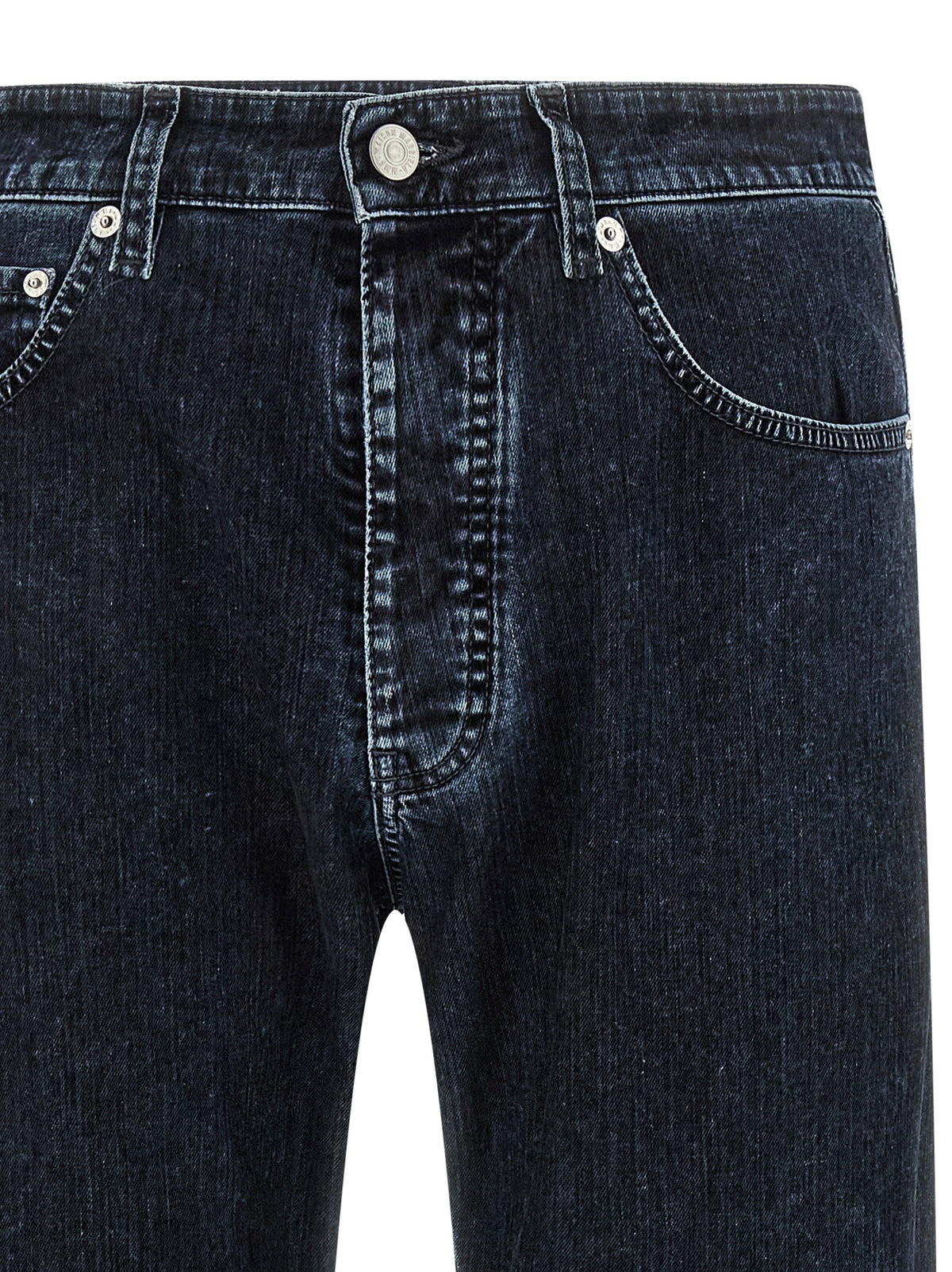MM6 Maison Margiela Used Wash Jeans Black