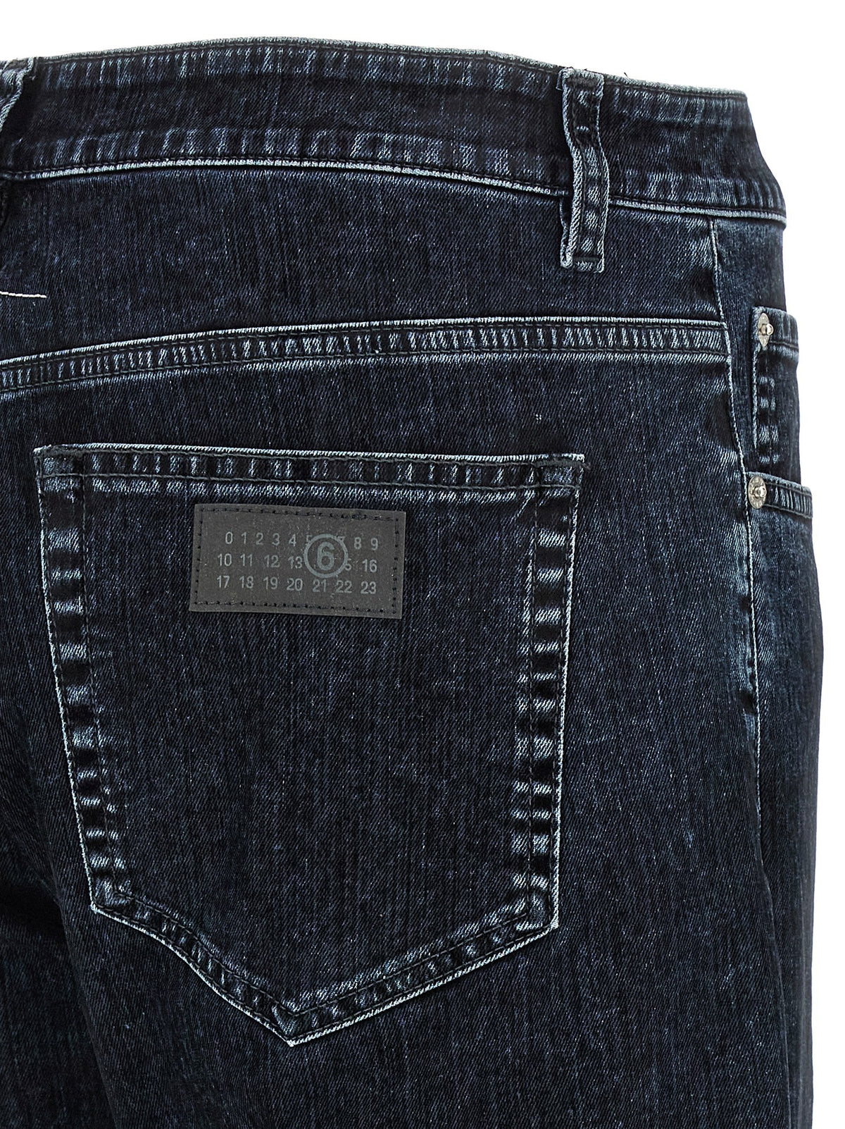 MM6 Maison Margiela Used Wash Jeans Black