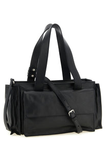 Miu Miu Utilitaire Shopping Bag Black