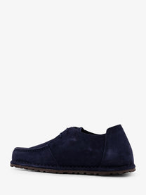 Birkenstock Men's Utti Suede Lace up Shoes Blue Birkenstock