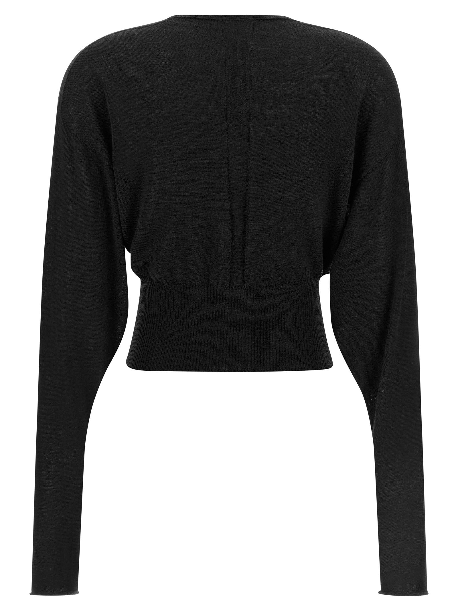 Rick Owens Cropped Top Black