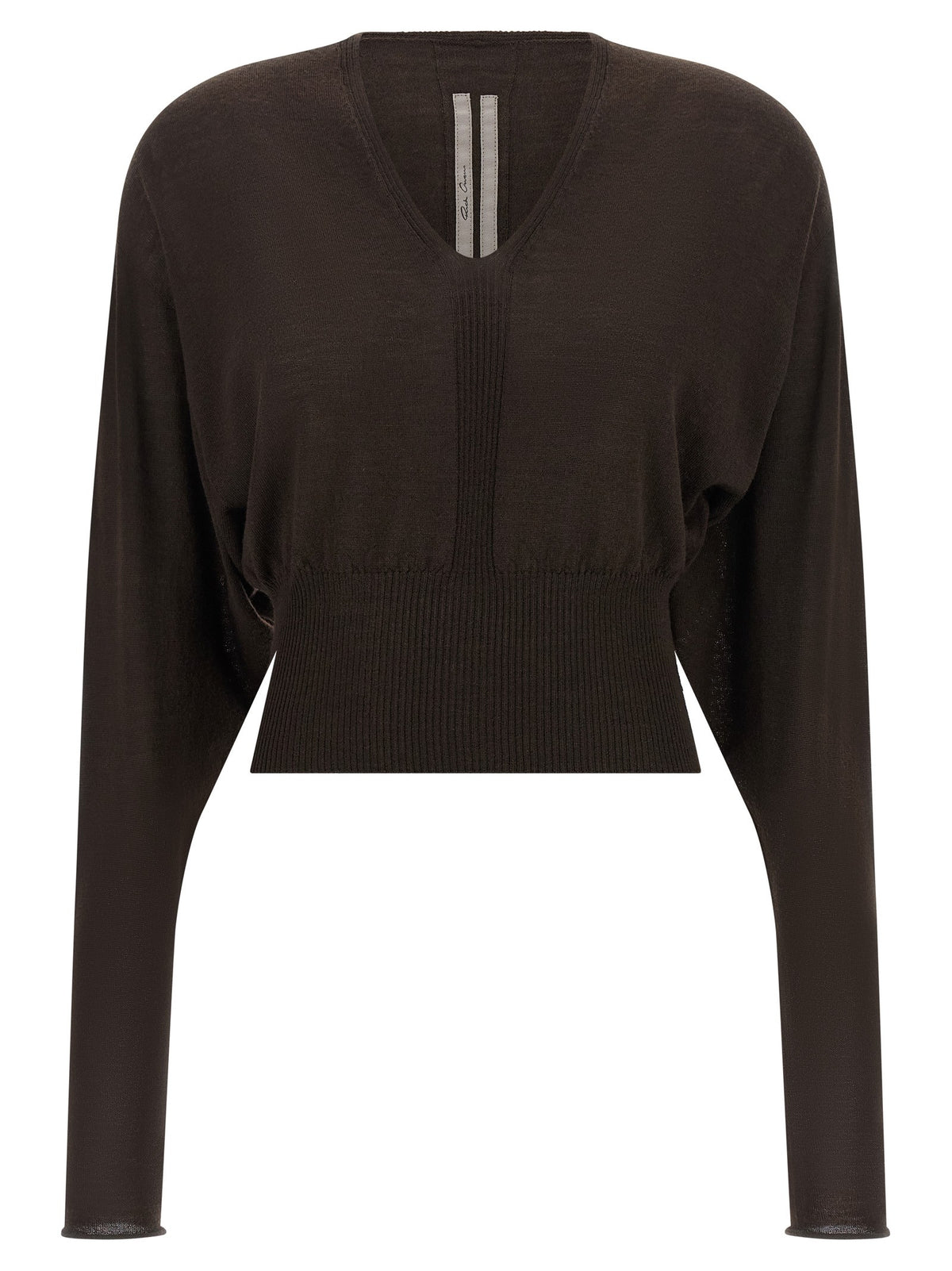 Rick Owens Cropped Top Brown