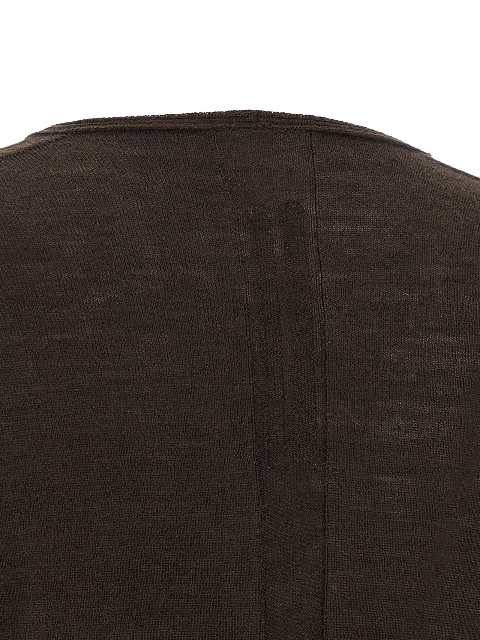 Rick Owens Cropped Top Brown