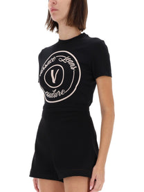 Versace Jeans Couture Women's Emblem Shirt Black