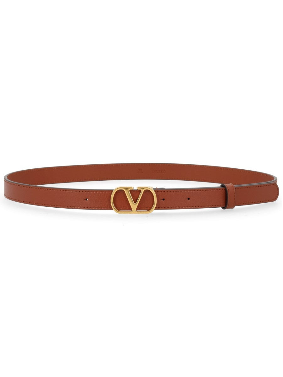 Valentino Women's Signature Belt Brown