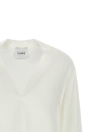 Nude Lucy Neck Blouse White, view 3