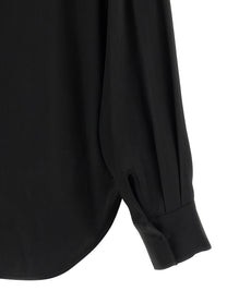 Nude Lucy Neck Blouse Black