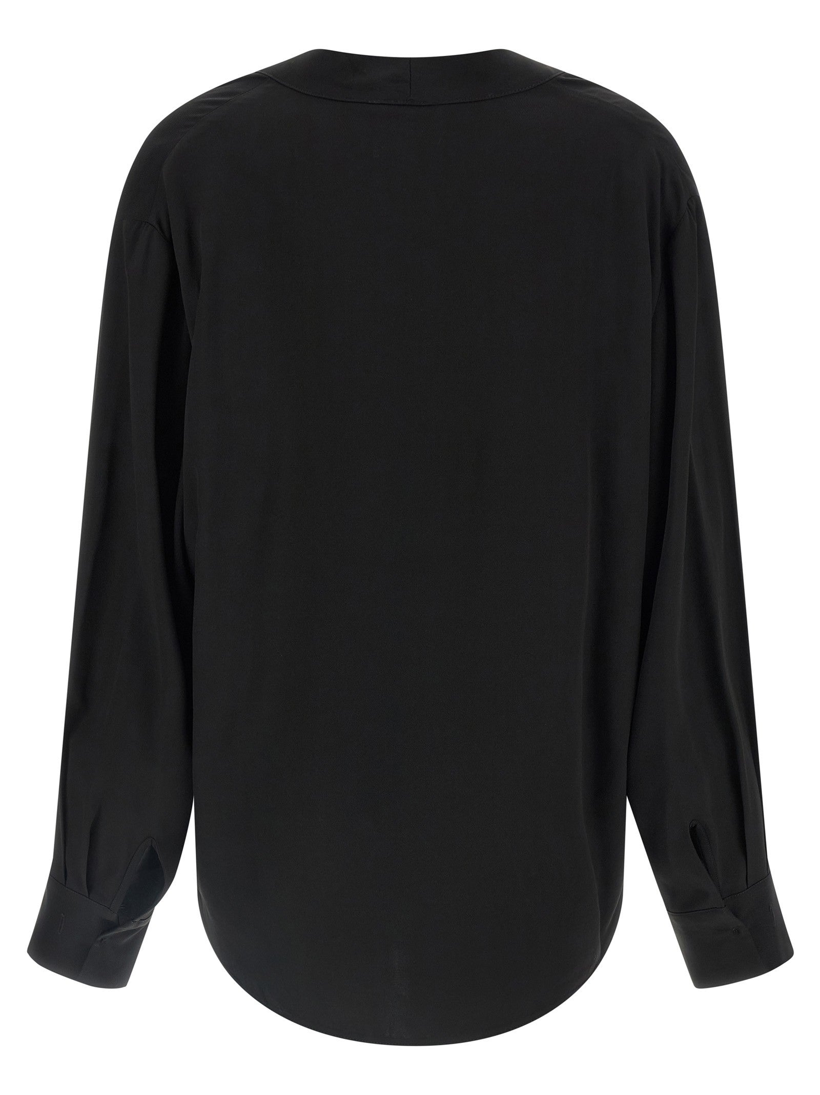 Nude Lucy Neck Blouse Black