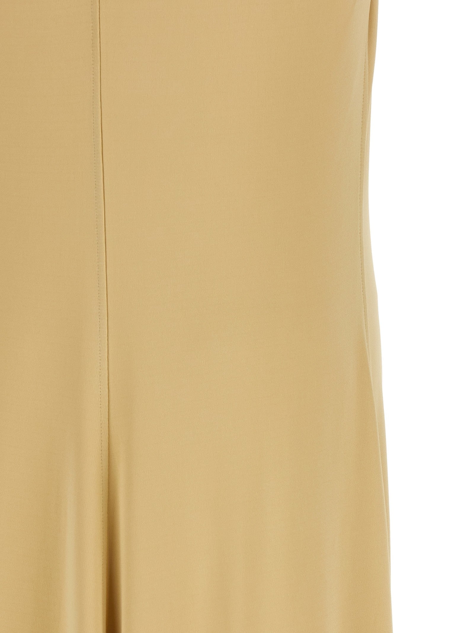 Toteme Neck Dress Beige