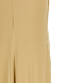 Toteme Neck Dress Beige