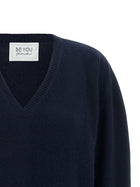 Be You Neck Sweater Blue, view 3