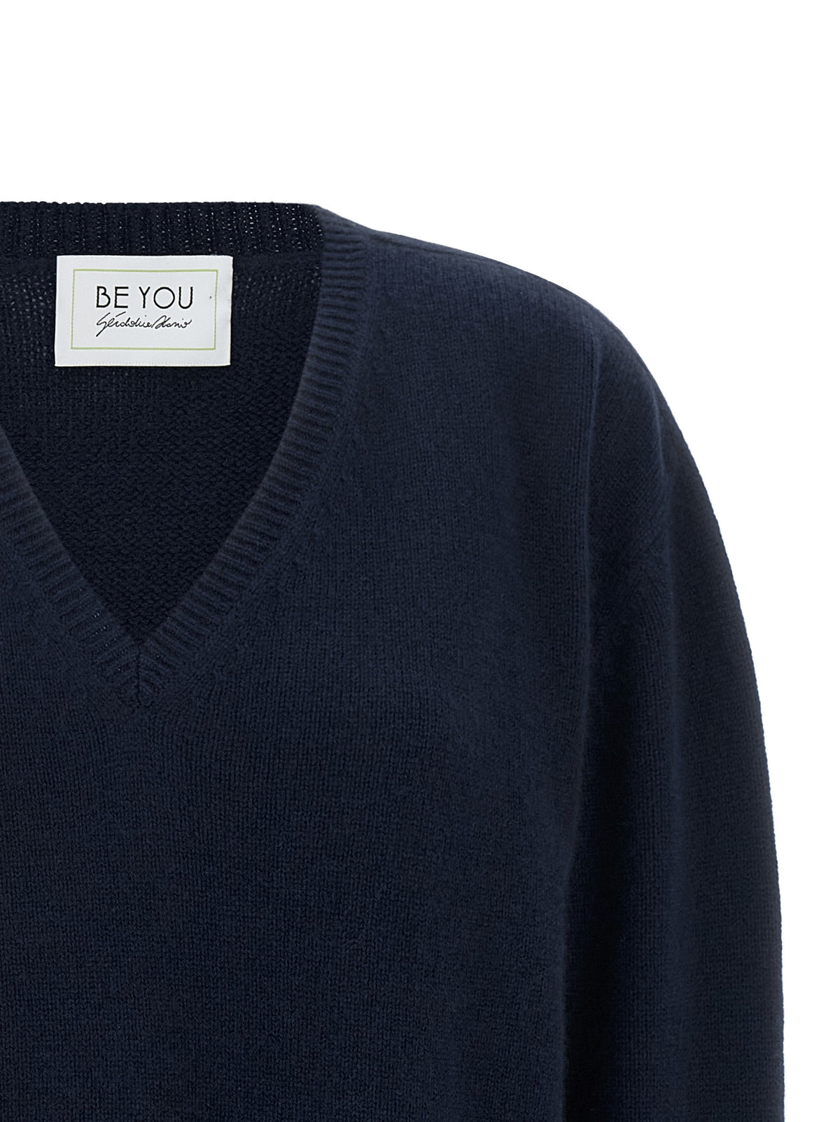 Be You Neck Sweater Blue, view 3