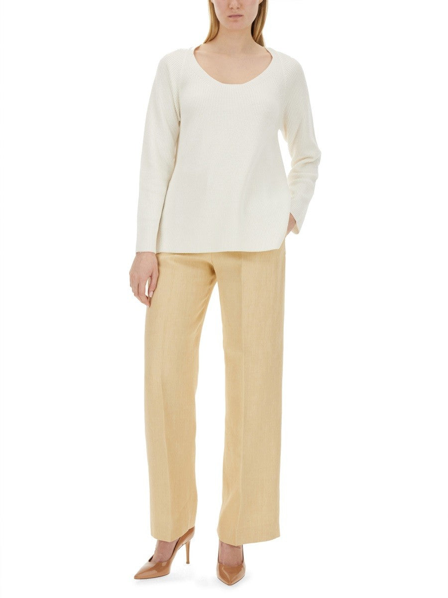 Fabiana Filippi Women's Neck Sweater White Fabiana Filippi