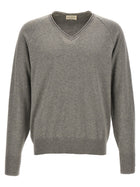 ma' ry' ya Neck Sweater Grey