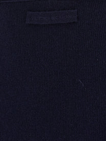 Victoria Beckham Neck Yoke Detail Sweater Blue