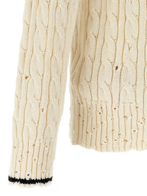 Marni Neckline Sweater White