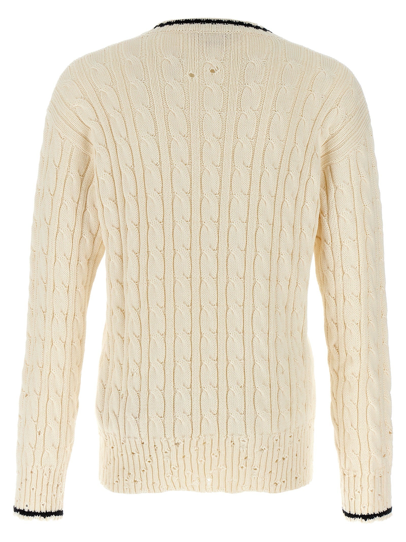 Marni Neckline Sweater White