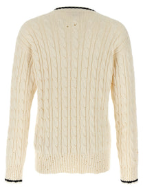 Marni Neckline Sweater White
