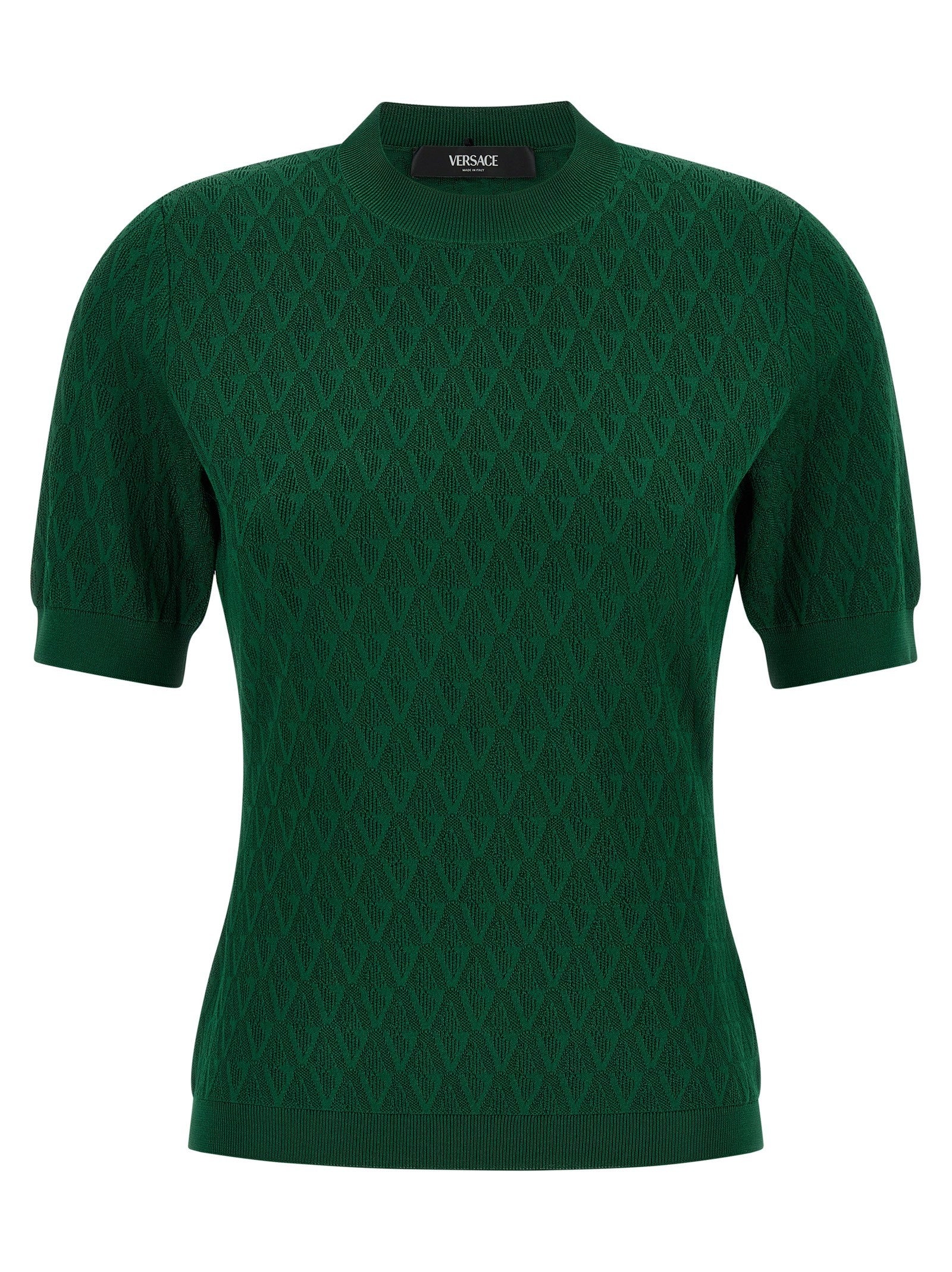 Versace Pattern Shirt Green