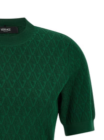 Versace Pattern Shirt Green