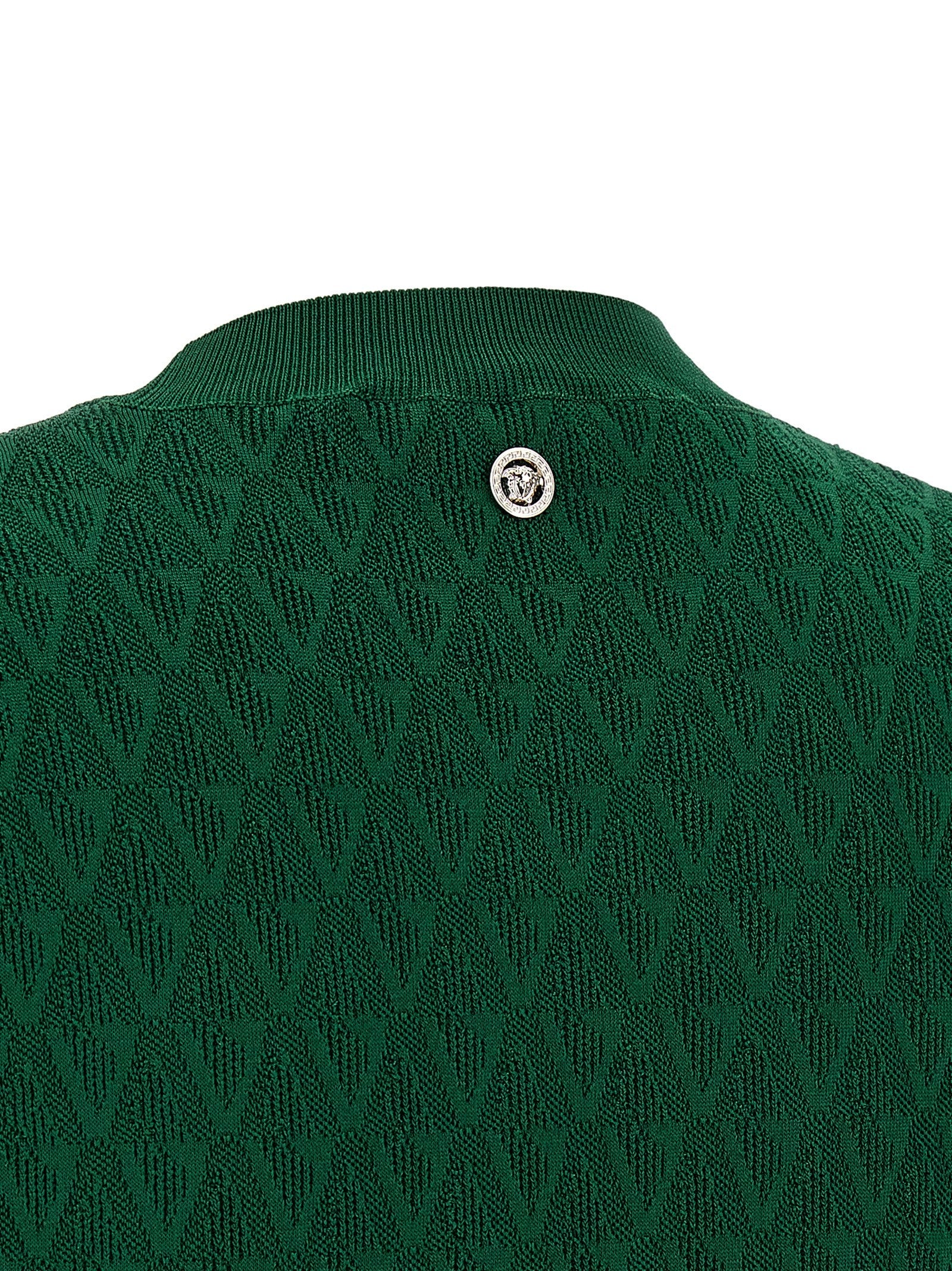 Versace Pattern Shirt Green